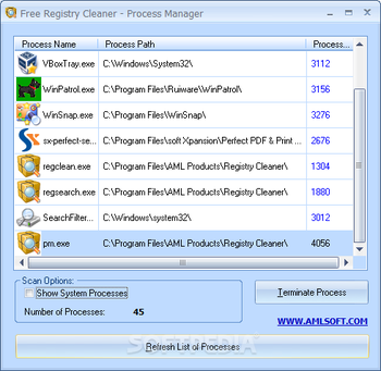 AML Registry Cleaner screenshot 9