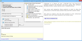 Aml2CHM screenshot 2