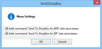 Aml2Dropbox screenshot 2