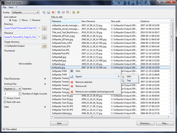 AmoK Exif Sorter screenshot