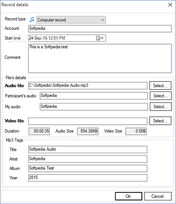 Amolto Call Recorder for Skype screenshot 4