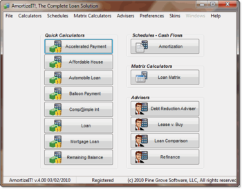 AmortizeIT!, The Complete Loan Solution screenshot 2