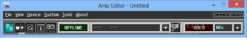Amp Editor screenshot