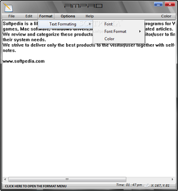 AMPAD screenshot 3