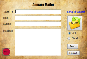 Ampare Mailer screenshot