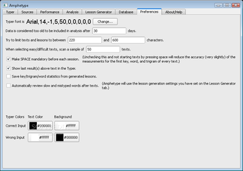 Amphetype screenshot 7