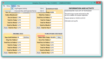 Amplios Document Filer screenshot 3