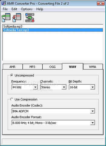 AMR Converter Pro screenshot