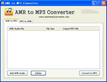 AMR to MP3 Converter screenshot 3