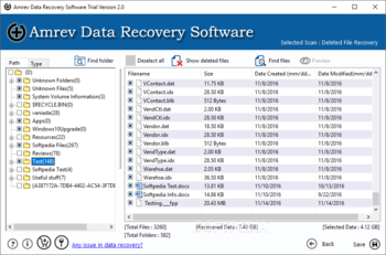 Amrev Data Recovery screenshot 3