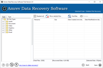 Amrev Data Recovery screenshot 4