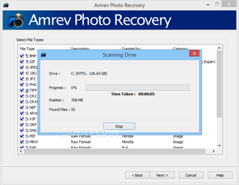 Amrev Photo Recovery screenshot 3