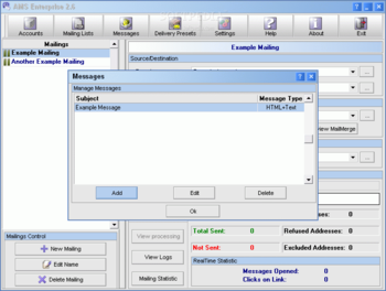 AMS Enterprise screenshot 2