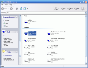 AMUST Disk Cleaner screenshot