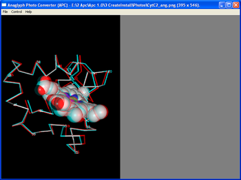 Anaglyph Photo Converter screenshot