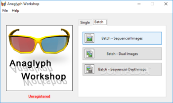 Anaglyph Workshop screenshot 2