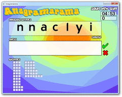 Anagramarama screenshot