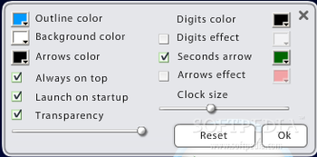 Analog Desktop Clock screenshot 2