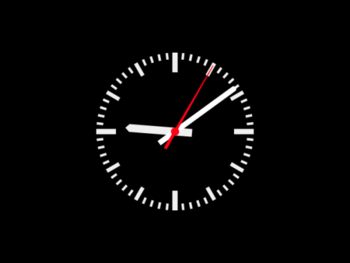 Analog DIN Clock Screensaver screenshot