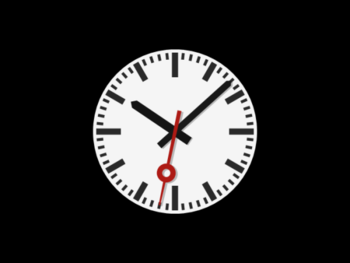 Analog DIN Clock Screensaver screenshot 2