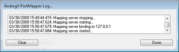 AnalogX PortMapper screenshot 3