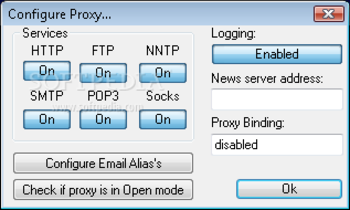 AnalogX Proxy screenshot