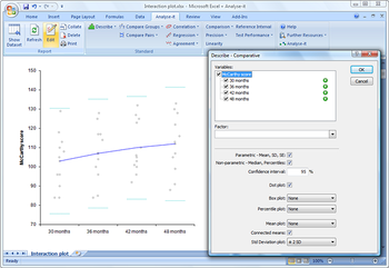 Analyse-it for Microsoft Excel screenshot 3