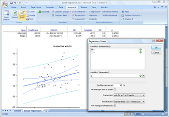 Analyse-it for Microsoft Excel screenshot 4