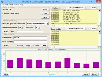 Analysis Lotto screenshot