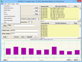 Analysis Lotto screenshot 2