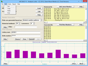 Analysis Lotto screenshot 3