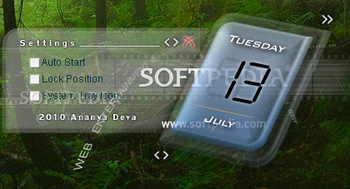 Ananya's Calendar Widget screenshot