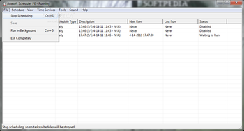 Anasoft Scheduler PE screenshot 2