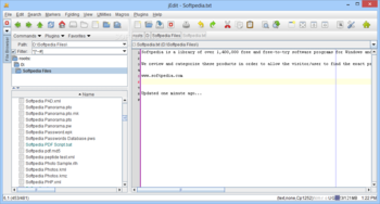 Ancestor for jEdit screenshot