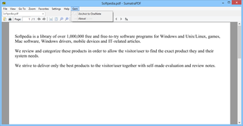 Anchor to OneNote for PDF screenshot