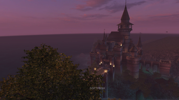 Ancient Castle 3D Screensaver screenshot