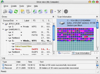 Ancysoft Data Recovery Software screenshot