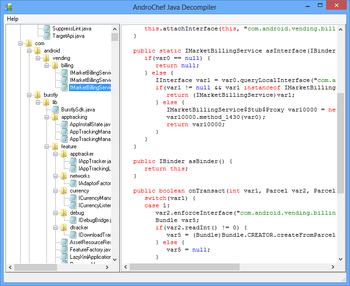AndroChef Java Decompiler screenshot 2