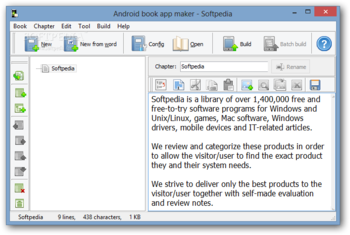 Android Book App Maker screenshot