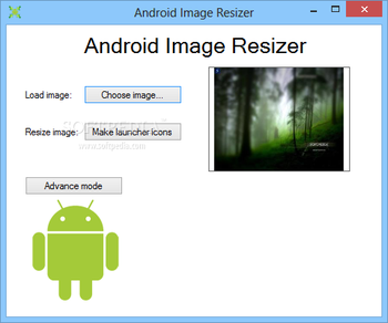 Android Image Resizer screenshot