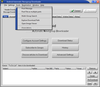 Android Newsgroup Downloader screenshot 6