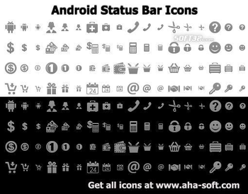 Android Status Bar Icons screenshot 2