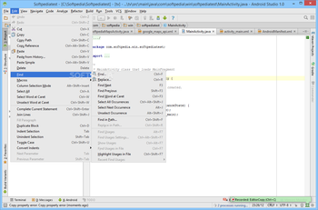 Android Studio screenshot 10