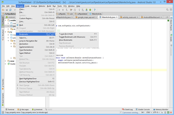 Android Studio screenshot 12