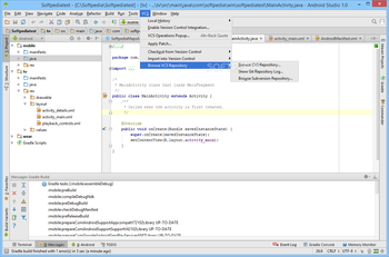 Android Studio screenshot 19