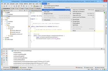 Android Studio screenshot 20