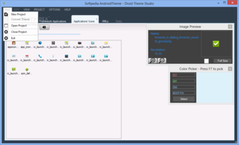 Android Theme Studio screenshot 2