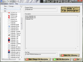 Andy's File Descriptor screenshot 3