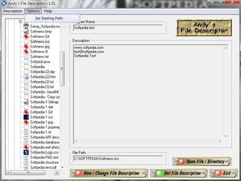 Andy's File Descriptor screenshot 4