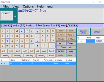 AnEasyCalc screenshot